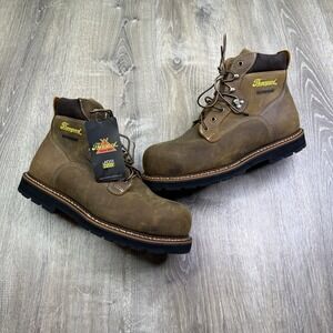 THOROGOOD Iron River Series Waterproof Composite Toe 6" 90° Work Boots Men 11.5
